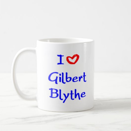 gilbert blythe coffee mug (Gauche)