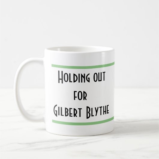 Gilbert Blythe Mug (Gauche)