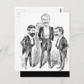 gilbert en sullivan briefkaart (Voorkant / Achterkant)