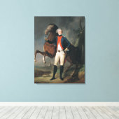 Gilbert Motier Marquis de la Fayette, 1788 Canvas Afdruk (Insitu (Houten vloer))