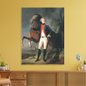 Gilbert Motier Marquis de la Fayette, 1788 Canvas Afdruk (Insitu (Woonkamer))