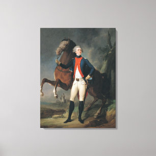 Gilbert Motier Marquis de la Fayette, 1788 Canvas Afdruk