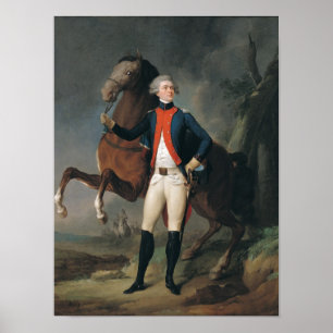 Gilbert Motier Marquis de la Fayette, 1788 Poster
