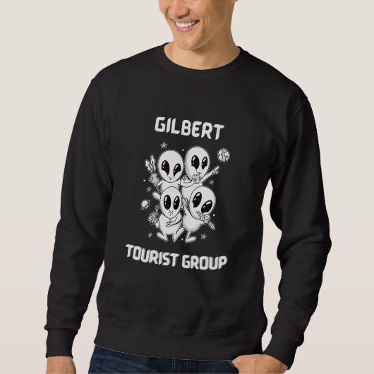 Gilbert Native Pride Alien Funny State Tourist Spa Trui (Voorkant)