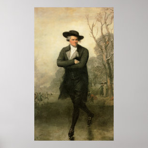Gilbert Stuart The Skater William Grant Portrait Poster