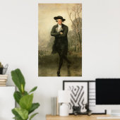 Gilbert Stuart The Skater William Grant Portrait Poster (Thuiskantoor)