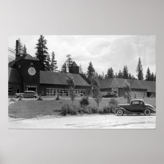 Gilchrist, Uitzicht van het handelscentrum van Ore Poster (Voorkant)