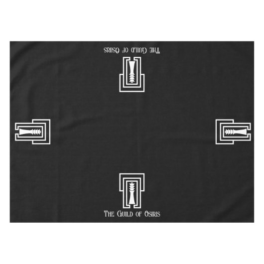 Gilde van Osiris Tafelkleed (Voorkant (Horizontaal))