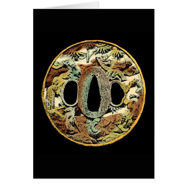 Gilded Asian Medallion by Vision Studio (Voorkant)