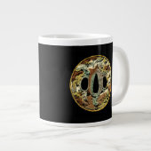 Gilded Asian Medallion by Vision Studio Extra Grote Mok (Voorkant rechts)