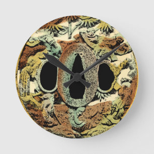 Gilded Asian Medallion by Vision Studio Ronde Klok