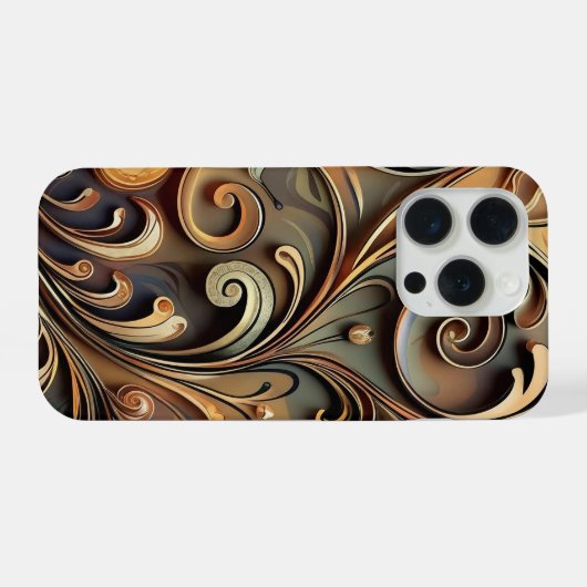 Gilded Baroque Scrollwork (Verso Horizontal)