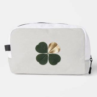 Gilded Clover Luxe Two-Tone Ritual Toiletry Bag Toilettasje