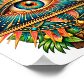 Gilded Compass Eye Poster (Hoek)