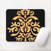 Gilded Damask Mousepad voor de Elegant Kantoor Des Muismat (Met muis)