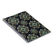 Gilded Emerald Mandala Notitieboek (Rechterzijde)