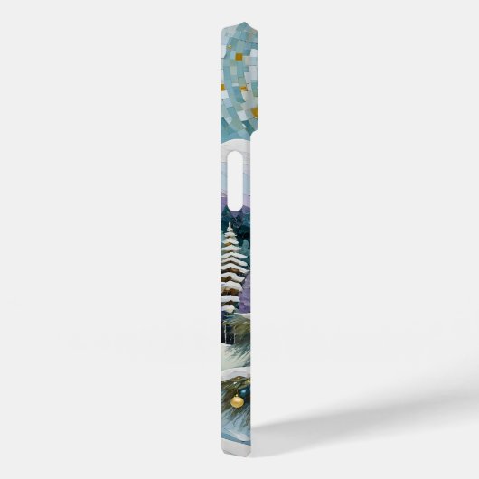 Gilded Evergreen Case-Mate iPhone Case (Achterkant / Rechts)