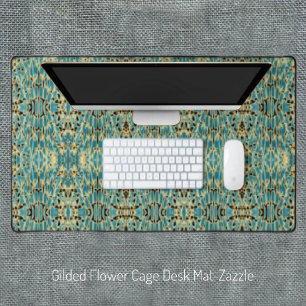 Gilded Flower Cage Bureaumat