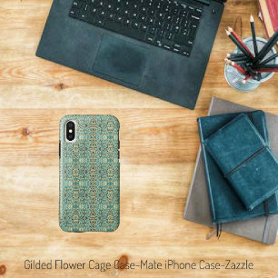 Gilded Flower Cage iPhone X Hoesje