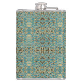 Gilded Flower Cage Heupfles (Achterkant)