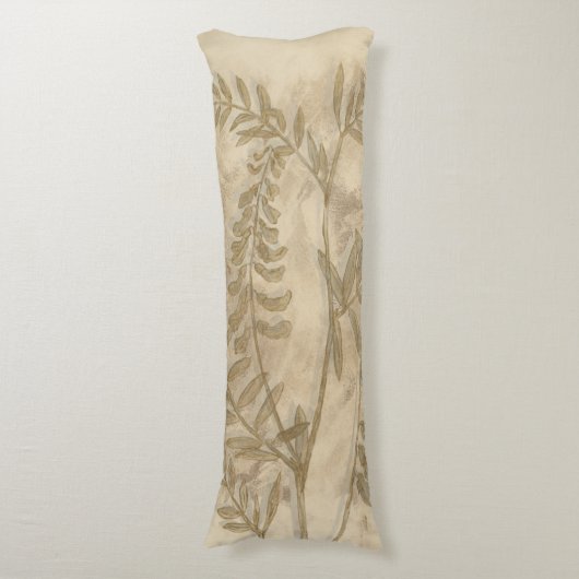 Gilded Foliage I Lichaamskussen (Voorkant Verticaal)