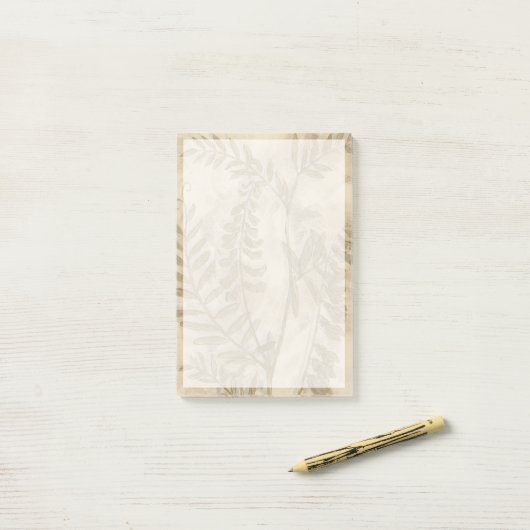 Gilded Foliage I Post-it® Notes (Op bureau)