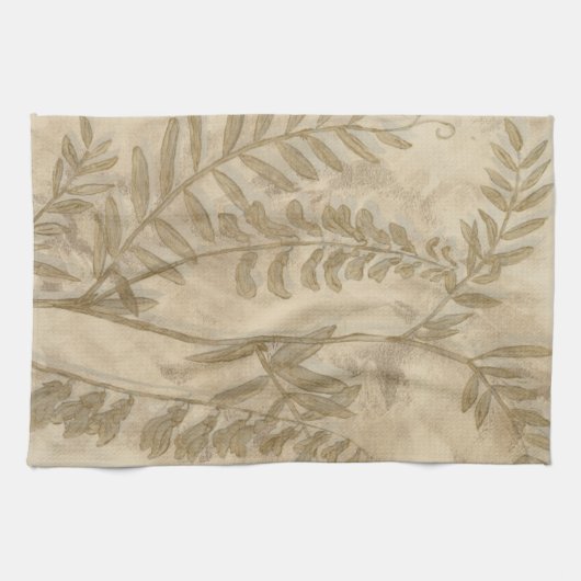 Gilded Foliage I Theedoek (Horizontaal)