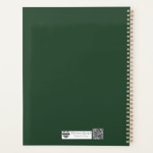 Gilded Geometric Art Deco | Opulent Foil & Marble  Planner (Achterkant)