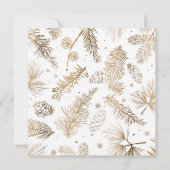 Gilded Gold Corporate Holiday Party Invitation (Achterkant)