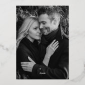 Gilded Greenery Foto terug | Prettige feestdagen G (Achterkant)