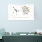 Gilded Moon Wildflower Welcome Party Banner (Beurs)