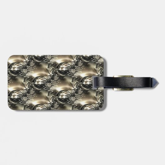 Gilded Pearls Bagagelabel (Achterkant horizontaal)