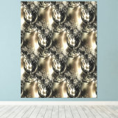 Gilded Pearls Canvas Afdruk (Insitu (Houten vloer))