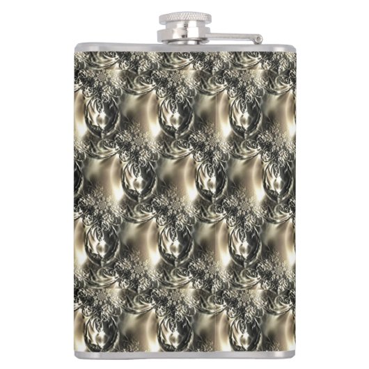 Gilded Pearls Heupfles (Achterkant)