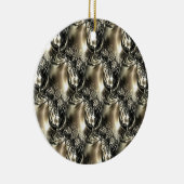 Gilded Pearls Keramisch Ornament (Rechts)