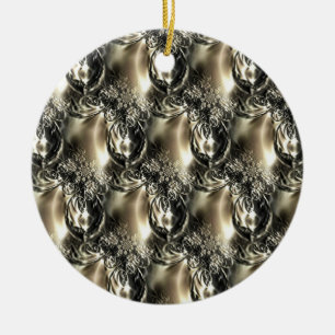 Gilded Pearls Keramisch Ornament