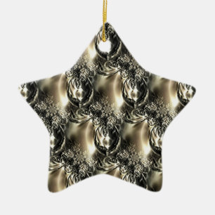 Gilded Pearls Keramisch Ornament