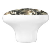 Gilded Pearls Keramische Knop (Zijkant)