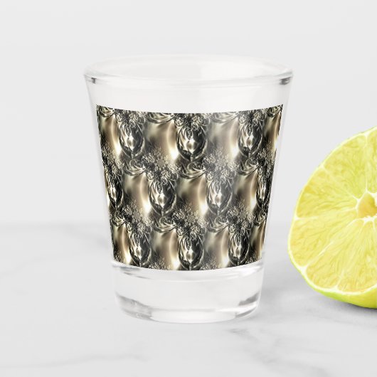Gilded Pearls Shot Glas (Voorkant)