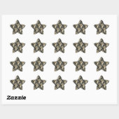 Gilded Pearls Ster Sticker (Vel)