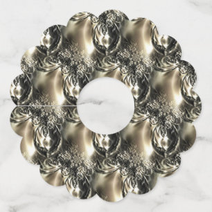 Gilded Pearls Wijnglaslabel