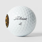 "Gilded Sphere: een golfodyssee" Golfballen (Logo)