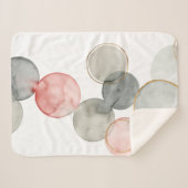 Gilded Spheres Sherpa Deken (Voorkant (horizontaal))