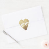 Gilded XOXO Valentijnsdag Sticker - Wit (Envelop)