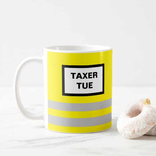 Gilet Jaune Mug Koffiemok (Met donut)