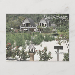 Gili Trawagan - Bali Briefkaart