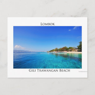 Gili Trawangan, Lombok Briefkaart