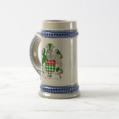 Gill Coat of Arms Stein - Family Crest Bierpul (Voorkant links)