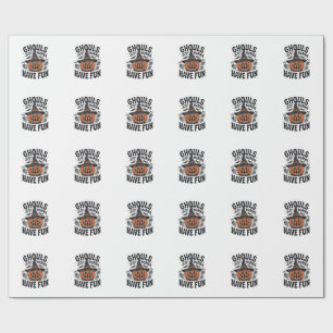 Gillen Willen Gewoon Feestvieren Halloween Pompoen Cadeaupapier