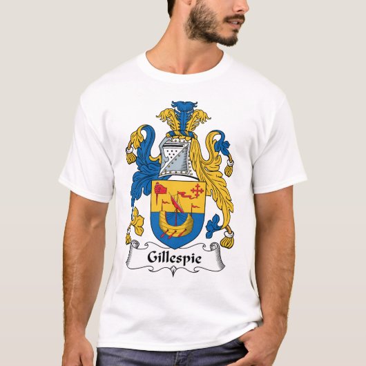 Gillespie Family Crest T-shirt (Voorkant)
